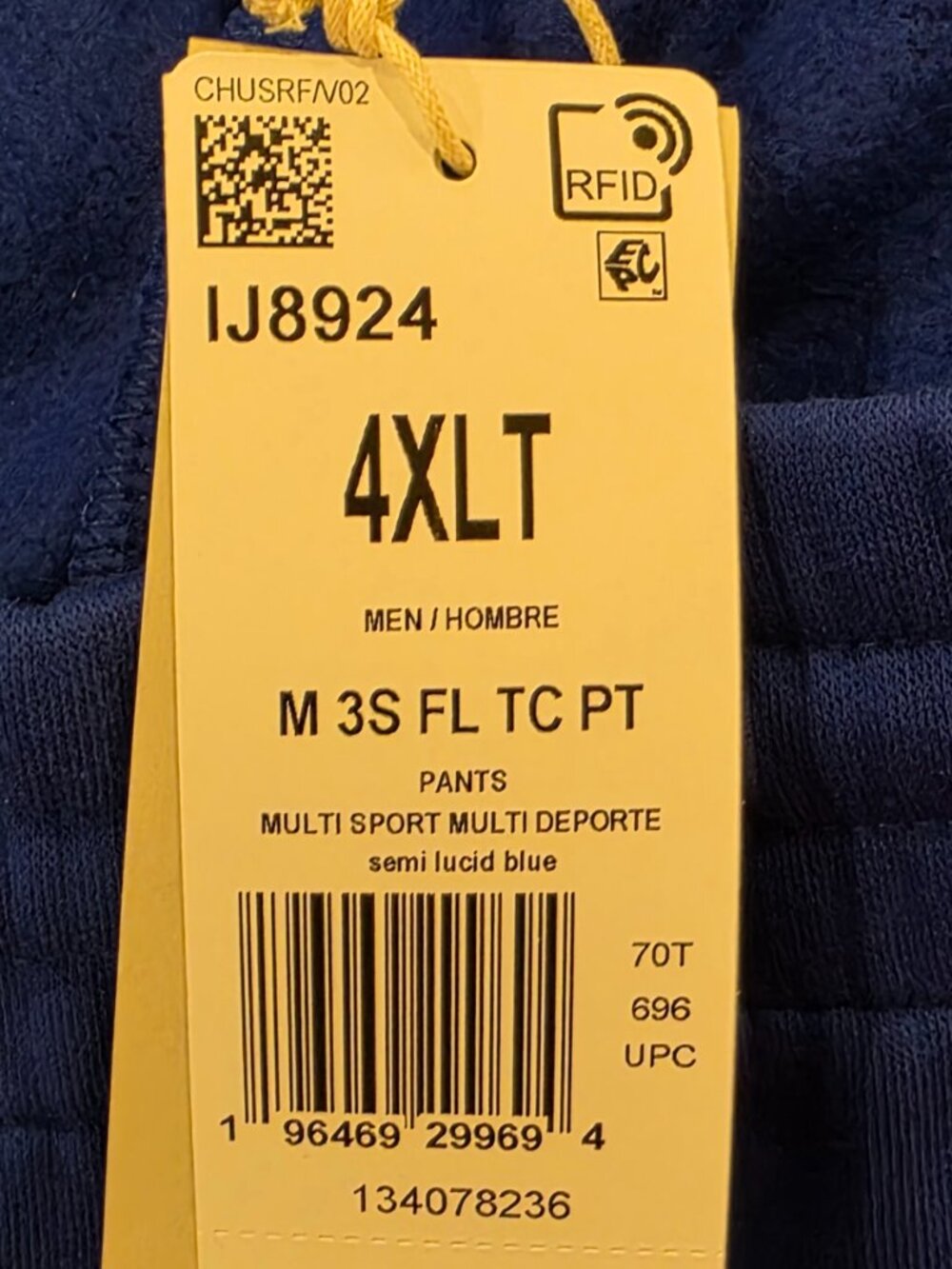 adidas Men's Fleece 3-Stripes Sweatpants - Picture 7 of 7
